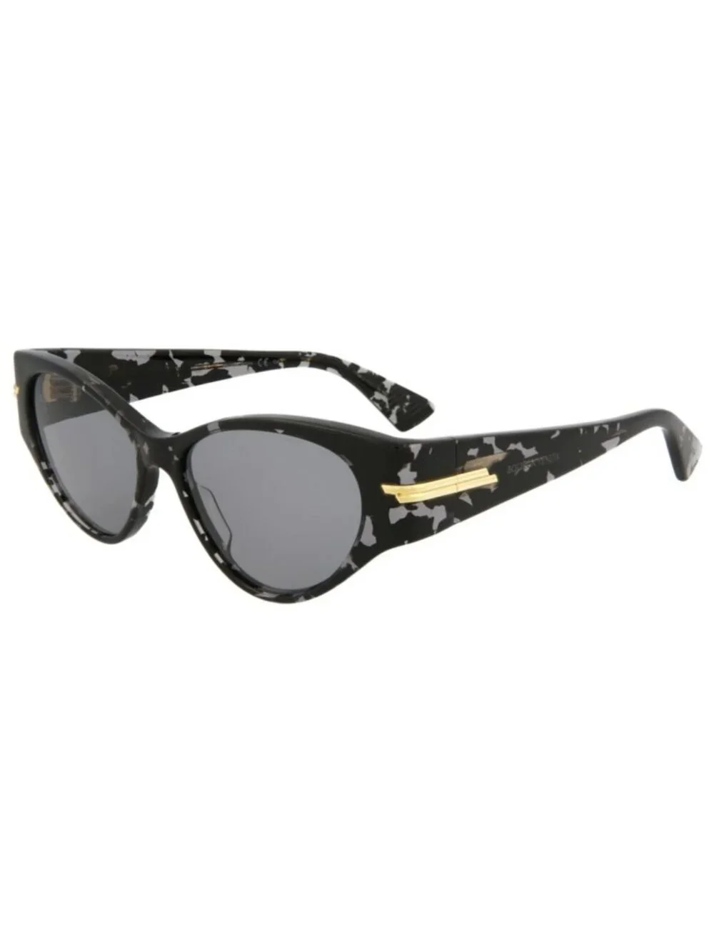 New Bottega Veneta Women's Sunglasses Cat Eye Acetate Frame Havana Havana Grey
